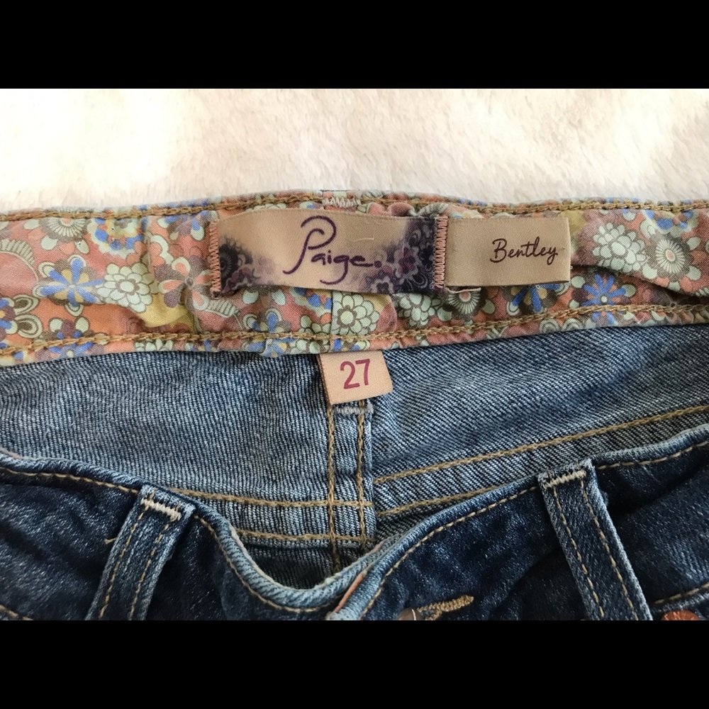 Paige Bentley Flare leg jeans size 27
